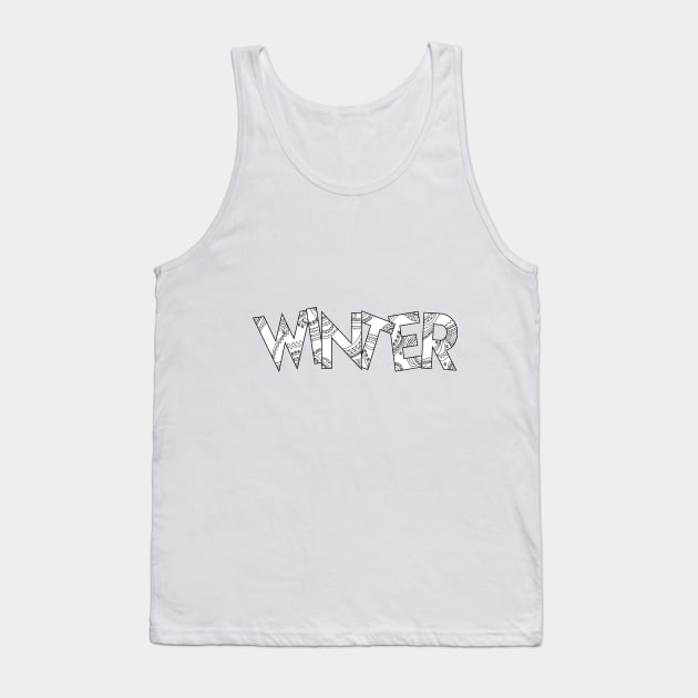 Winter Tank Top by aanygraphic